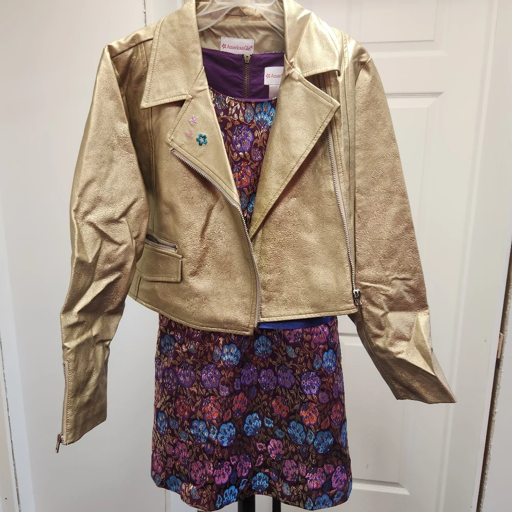 American girl dress and jacket